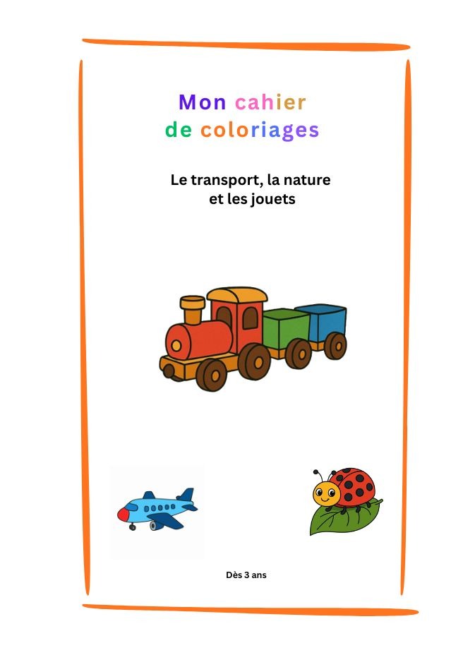 Le transport, la nature et les jouets